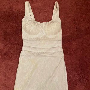 White Graduation Party Dress